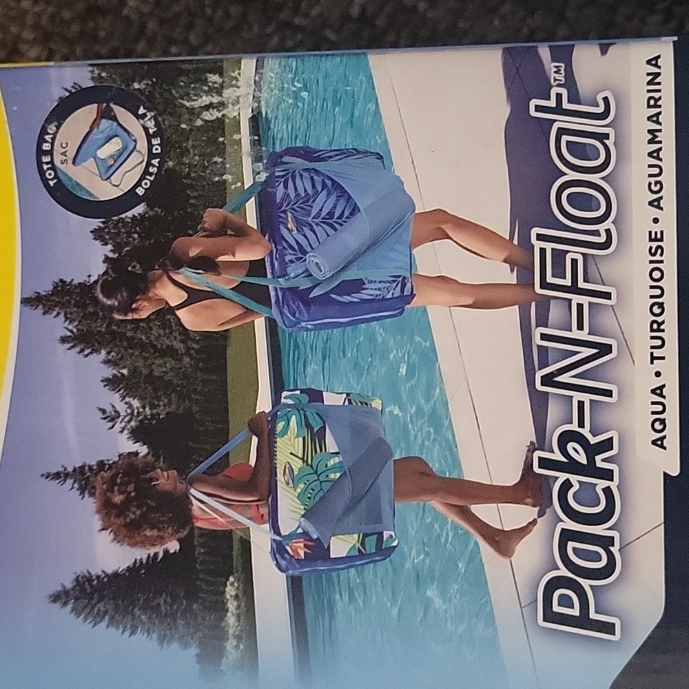 Swimways pack-n-float, aqua - Picture 6 of 8